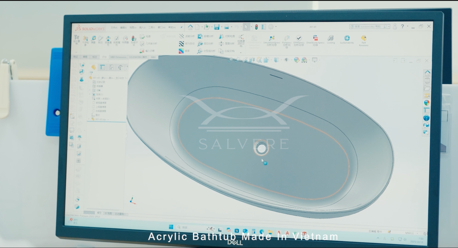 Custom acrylic bathtub design for OEM ODM development