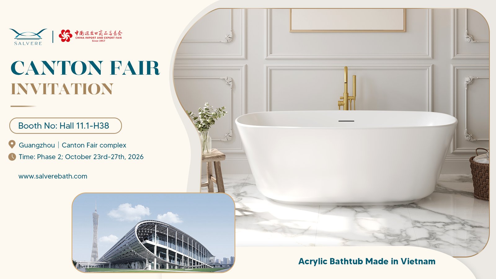 canton fair Salvere Bath
