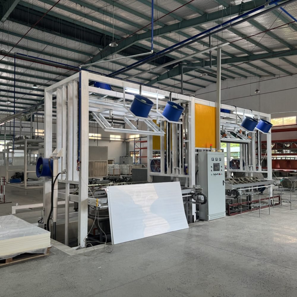 acrylic bathtub production line in Salvere Vietnam factory