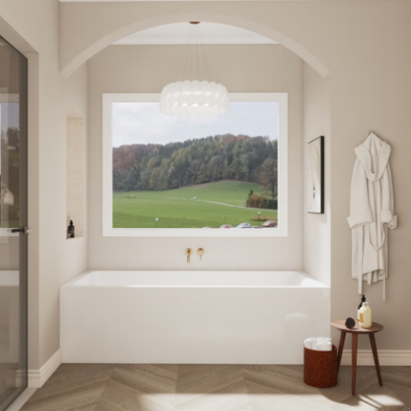 FW-B-6036 Salvere FW-B-6636 Acrylic Bathtub